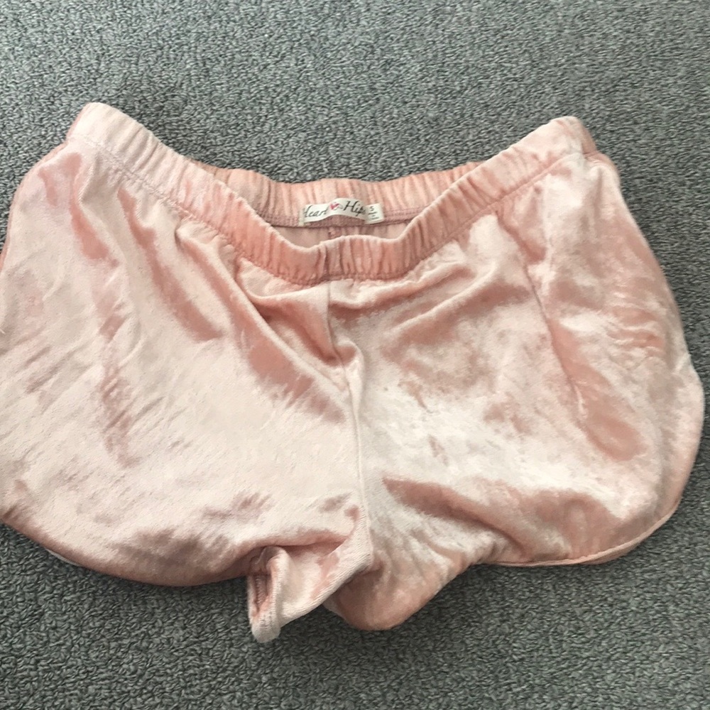 Velour Love Culture Shorts